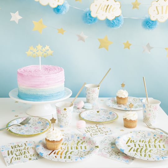 Twinkle Little Star 1st Birthday Napkins 1st Birthday Party Supplies